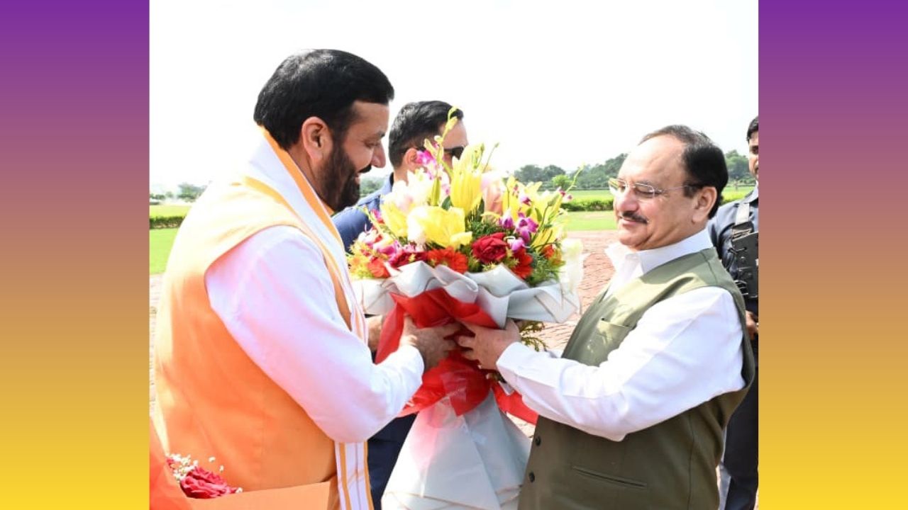 Union Health Minister Jagat Prakash Nadda and Chief Minister Naib Singh Saini inaugurated Namo Van in Rohtak.